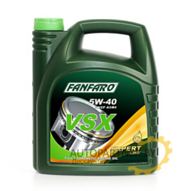 Моторное масло FANFARO VSX 5W40 / FF6702-5 (5л)