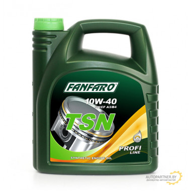 Моторное масло FANFARO TSN 10W40 SN/SM/CF / FF6704-5 (5л)