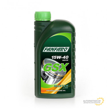 Моторное масло FANFARO GSX API SG/CD 15W40 / 99257 (1л)