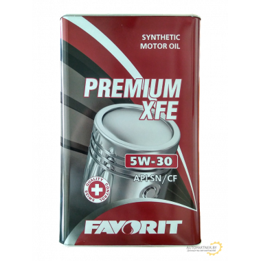 Моторное масло FAVORIT PREMIUM XFE 5W30 API SN/CF METAL / 53398 (5л)