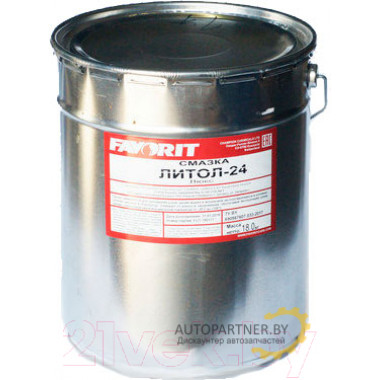 54006 FAVORIT Литол -24 18 кг METAL