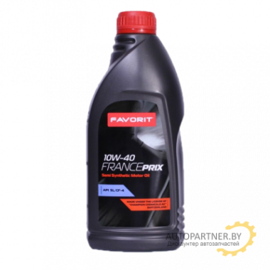 Моторное масло FAVORIT FRANCEPRIX 10W40 SL/CF-4 / 98986 (1л)