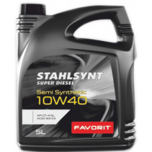 Моторное масло FAVORIT STAHLSYNT SUPER DIESEL 10W40 CF-4 / 99745 (4л)