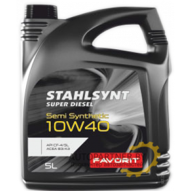 Моторное масло FAVORIT STAHLSYNT SUPER DIESEL 10W40 CF-4 / 99745 (4л)