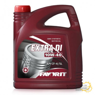 Моторное масло FAVORIT EXTRA DI 10W40 API CF-4/SL / 99799 (5л)