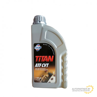 600546878 Трансмиссионное масло TITAN ATF CVT 1л MB236.20 VWTL52180 G052180 (жёлтая)