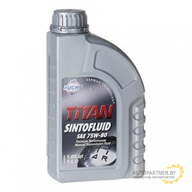 600631697 Трансмиссионное масло TITAN SINTOFLUID 75W-80 1л API GL-5