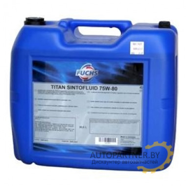 600632427 Трансмиссионное масло TITAN SINTOFLUID 75W-80 20л API GL-5