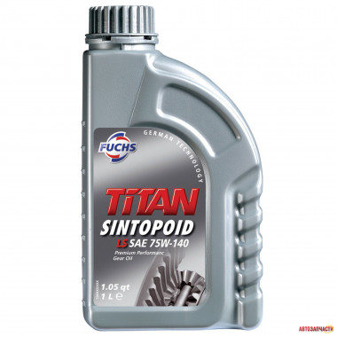 600748593 Трансмиссионное масло TITAN SINTOPOID LS 75W-140 1л