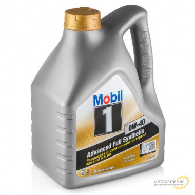 Моторное масло MOBIL 1 FS  0W-40 / 153692 (4л)