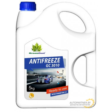 Антифриз GreenCool GC3010 G11 / 791678 (5кг)