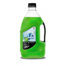 Жидкость стеклоомывающая GRASS «Antifrost -25» green apple 4 л / 110311