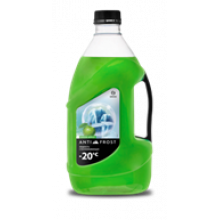 Жидкость стеклоомывающая GRASS «Antifrost -20» green apple 4 л / 110310