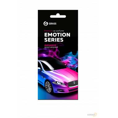 Ароматизатор воздуха картонный GRASS Emotion Series Euphoria / AC-0166