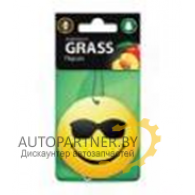 Ароматизатор воздуха картонный GRASS Smile Персик / ST-0398