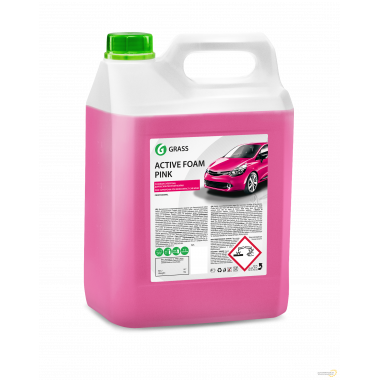 Активная пена GRASS Active Foam Pink Розовая пена 6 кг / 113121