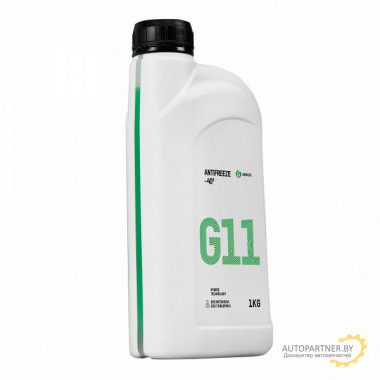 Жидкость охлаждающая низкозамерзающая GRASS Антифриз G11 -40 (1 кг) / 110329