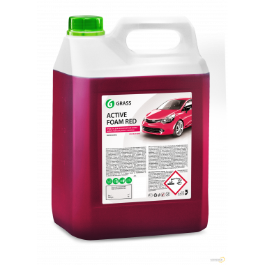 Активная пена GRASS Active Foam Red Красная пена 5,8 кг / 800002