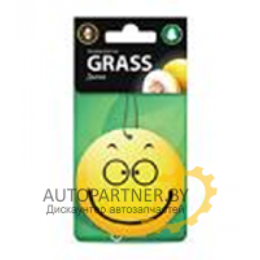 Ароматизатор воздуха картонный GRASS Smile Дыня / ST-0399