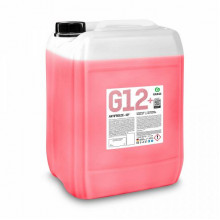 Жидкость охлаждающая низкозамерзающая GRASS Антифриз G12+ -40 (20кг) / 110350
