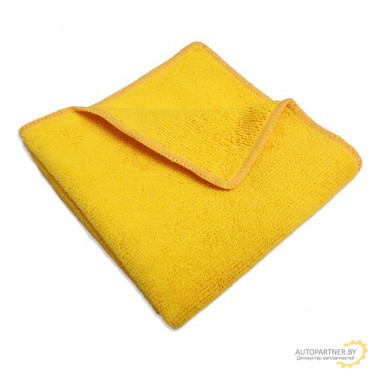 Салфетка микрофибра GRASS 220 г/м 30*30 желтая / IT-0646