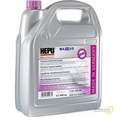 Антифриз Концентрат HEPU G12++ Фиолетовый (5л/5,35кг) /  P999-G12-SUPERPLUS-005
