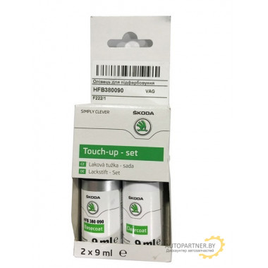 Карандаш ремонтный для подкраски серебряный VAG / HFB380090
