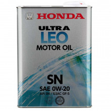 Моторное масло Honda Ultra Leo 0W-20 SN / 0821799974 (4л)