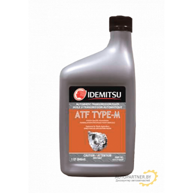 10113042P Жидкость гидравлическая IDEMITSU ATF TYPE M, банка 0,946л