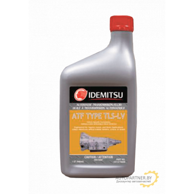 10114042B Жидкость гидравлическая IDEMITSU ATF Type TLS-LV, банка 0,946л