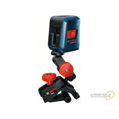 Нивелир лазерный BOSCH GLL 2 с держателем в кор. (проекция: крест, до 10 м, +/- 0.50 мм/м, резьба 1/4, 5/8) 0601063A01