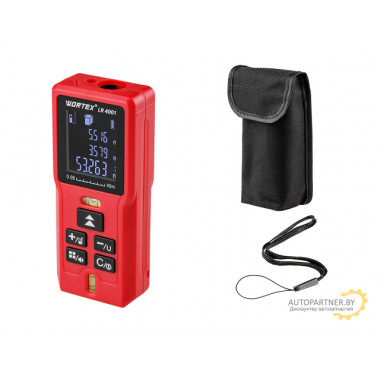 Дальномер лазерный WORTEX LR 4001 в кор. (0.03 - 40 м, +/- 2 мм/м,) LR4001002723