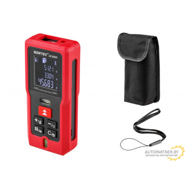 Дальномер лазерный WORTEX LR 6001 в кор. (0.05 - 60 м, +/- 2 мм/м,) LR6001002723