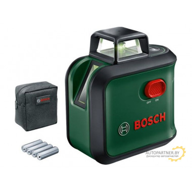 Нивелир лазерный линейный BOSCH Advanced Level 360 в кор. (проекция: крест, до 24 м, +/- 0.40 мм/м, резьба 1/4) 0603663B03