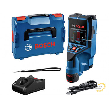 Детектор металла BOSCH D-tect 200 C L-BOXX (металл: 200 мм, дерево: 38 мм, проводка: 80 мм,) 0601081601
