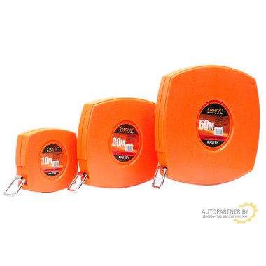 Мерная лента 10м стальн, пласт.корпус STARTUL (ST3025-10) (быт.) ST3025-10