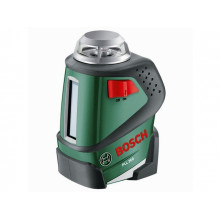 Нивелир лазерный линейный BOSCH PLL 360 со штативом в кор. (проекция: крест, 1 плоскость 360°, до 20 м, +/- 8 мм, резьба 1/4) 0603663001