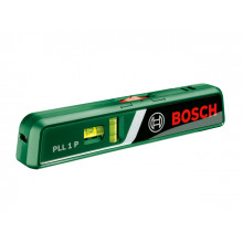 Нивелир лазерный BOSCH PLL 1 P с держателем в блистере (проекция: луч, точка, до 20 м, +/- 10 мм,) 0603663320