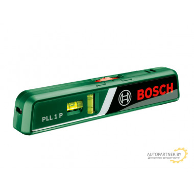Нивелир лазерный BOSCH PLL 1 P с держателем в блистере (проекция: луч, точка, до 20 м, +/- 10 мм,) 0603663320