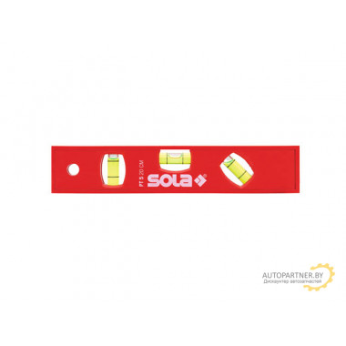 Уровень 200мм 3 глазка пластм. магнит. РТM 5 20 (SOLA) 01430601