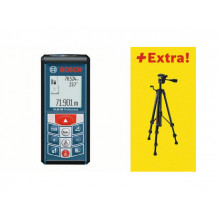 Дальномер лазерный BOSCH GLM 80 + BS 150 в кор. (0.05 - 80 м, +/- 2 мм/м, IP 54, штатив) 06159940A1