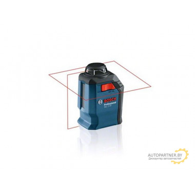 Нивелир лазерный линейный BOSCH GLL 2-20 с держателем в чем. (проекция: крест, 1 плоскость 360°, до 20 м, +/- 4.00 мм/м, резьба 1/4) 0601063J00