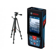 Дальномер лазерный BOSCH GLM 120 C + BT 150 в кор. (0.08 - 120 м, +/- 2 мм/м, IP 54, штатив) 0601072F01