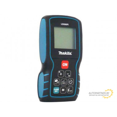 Дальномер лазерный MAKITA LD 080 PI в кор. (0.05 - 80 м, +/- 2 мм/м, IP 54) LD080PI