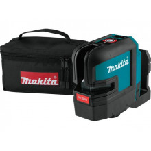 Нивелир лазерный MAKITA SK 105 DZ в сумке (проекция: крест, до 35 м, +/- 0.30 мм/м, резьба 1/4) SK105DZ