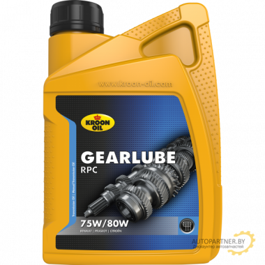 01210 Масло трансмиссионное GEARLUBE RPC 75W/80W 1L