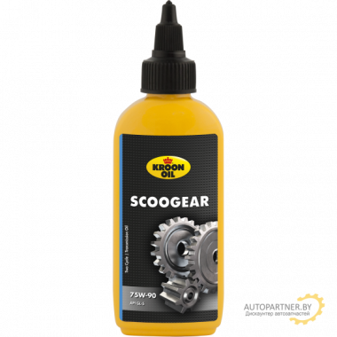 22016 Масло трансмиссионное SCOOGEAR 75W-90 100ml
