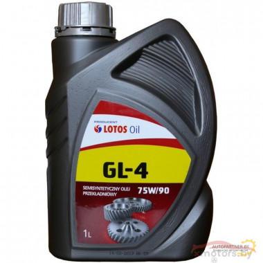 SEMISYNTETIC GEAR OIL GL-4 75W-90 1L