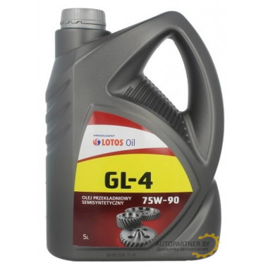 SEMISYNTETIC GEAR OIL GL-4 75W-90 5L