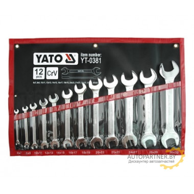 Набор ключей YATO / YT-0381